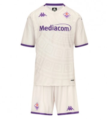 Fiorentina Moise Kean #20 Udebanetrøje Børn 2025-26 Kortærmet (+ Korte bukser)